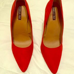 Isabella Rue Red Pumps Never-worn